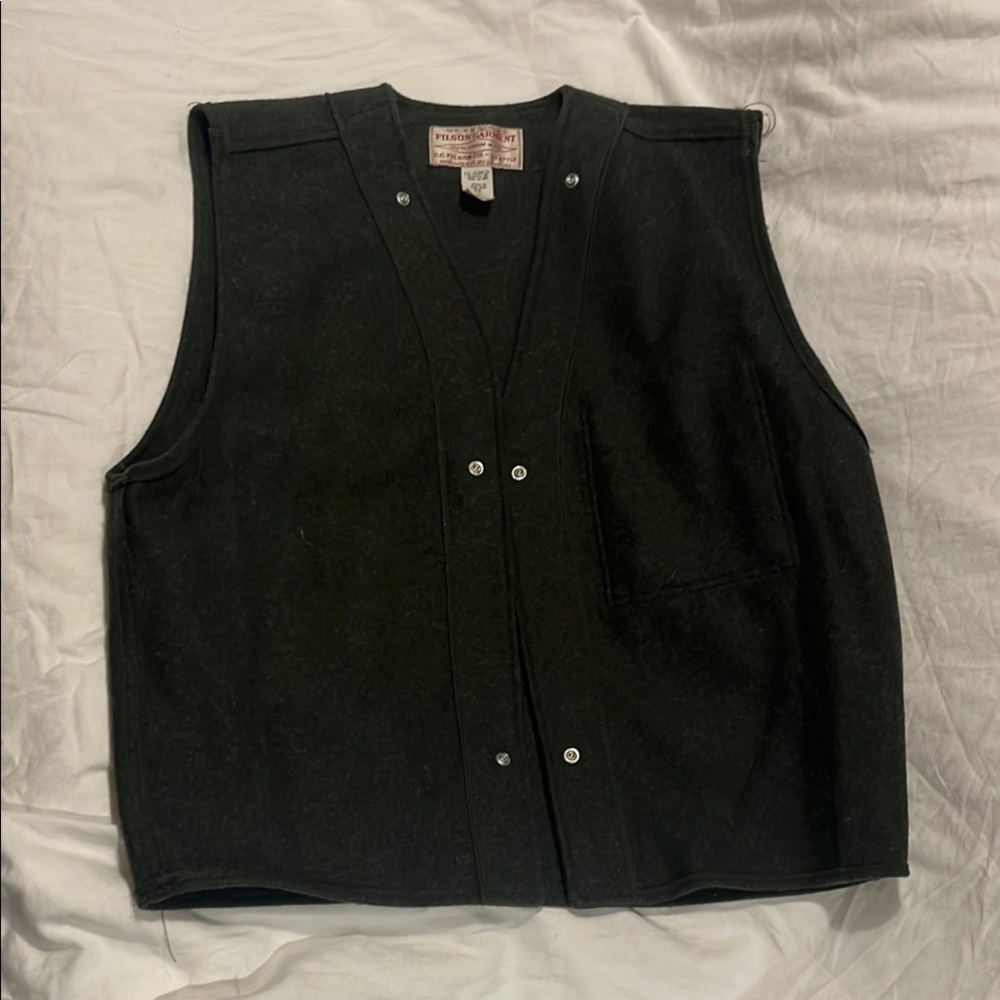 Filson Dark Green Jacket Liner Vest